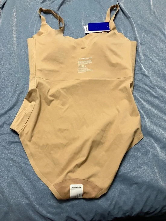 Honeylove Cami Bodysuit Sz 1X in Sand - Picture 9 of 10